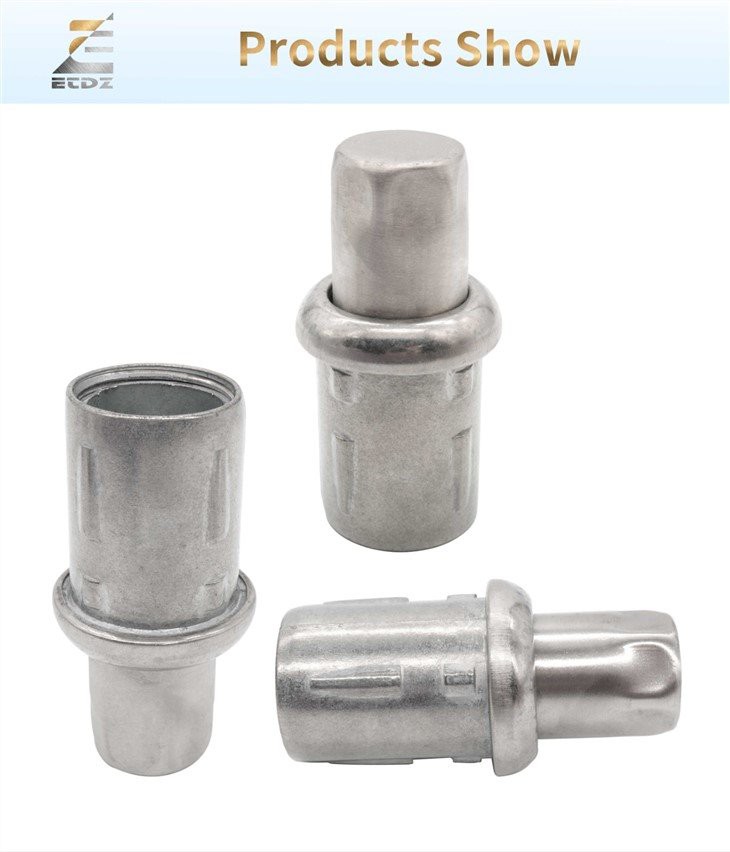 Zinc Die Cast Adjustable Round Foot Insert
